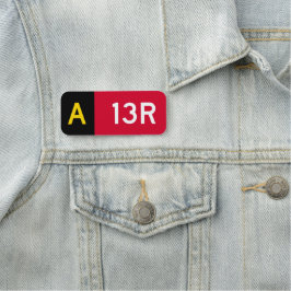 Etiqueta Para Nombres Rótulo A13R del punto de sujeción