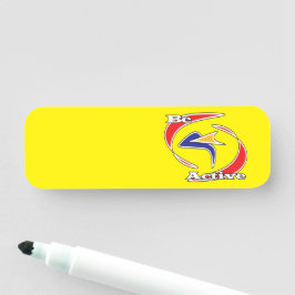 Etiqueta Para Nombres Ser activo