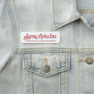Etiqueta Para Nombres Sigma Alpha Iota Fraternidad Internacional de Músi