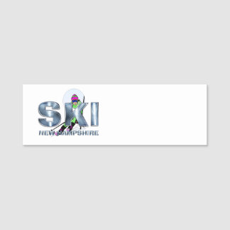 Etiqueta Para Nombres TOP Ski New Hampshire