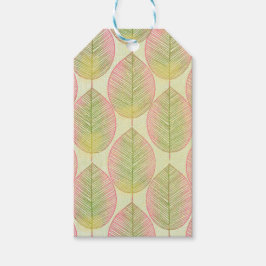 Etiqueta para regalos | Hoja De Palma Moderna Para