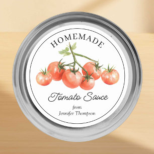 Etiqueta para Tarro de Salsa de Tomate Casera
