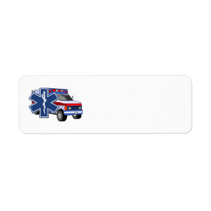 Etiqueta Paramédico de la ambulancia EMT del ccsme
