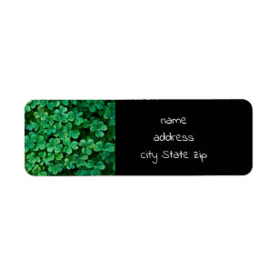 Etiqueta Parche de filete de San Patricio