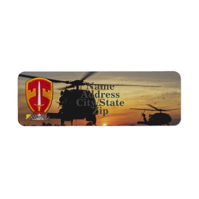 Etiqueta Parche de guerra MACV SOG vietnam (Frente)