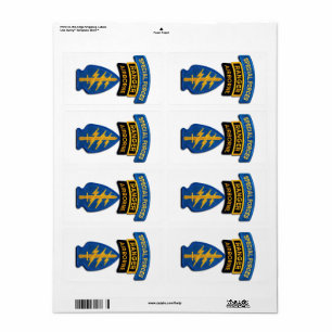 Etiqueta Parche de los ex combatientes de las fuerzas espec