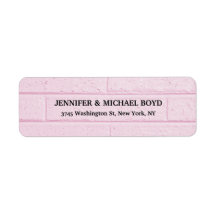 Pared rosa Retro Elegante Familia Clásica