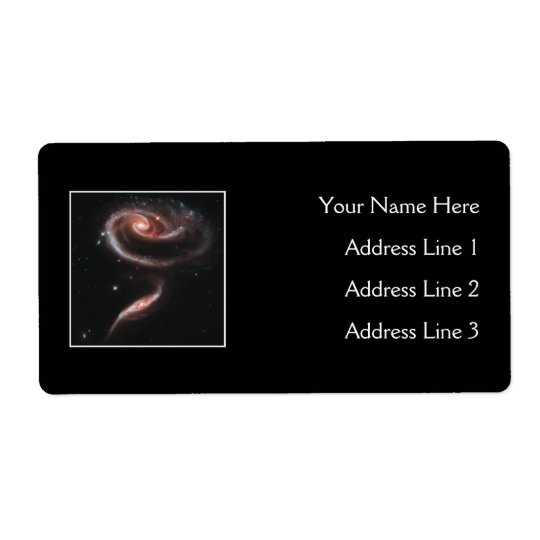 Etiqueta Pares de la galaxia del Arp 273 (telescopio de