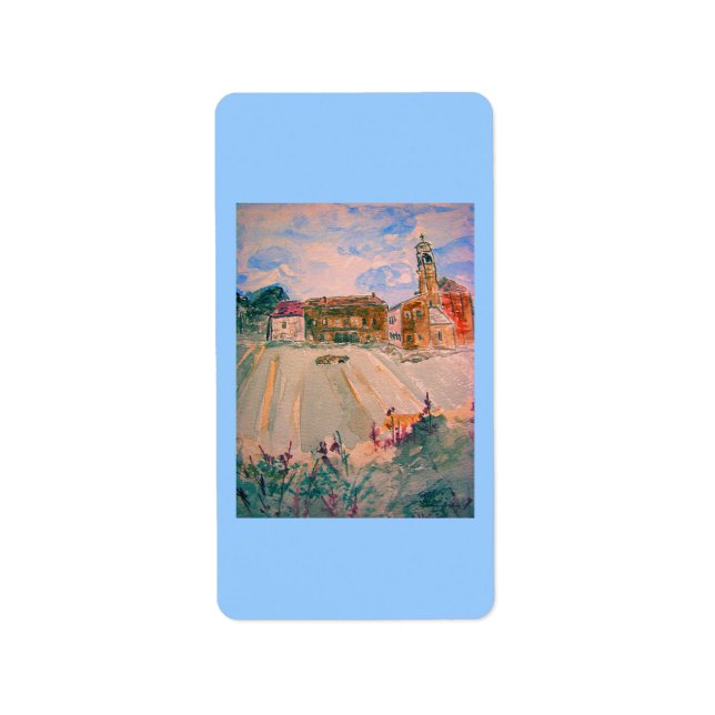 Etiqueta parma italy (Frente)