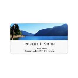 Etiqueta Parque Nacional Olímpico, Seattle, EE.UU.