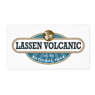 Etiqueta Parque nacional volcánico de Lassen