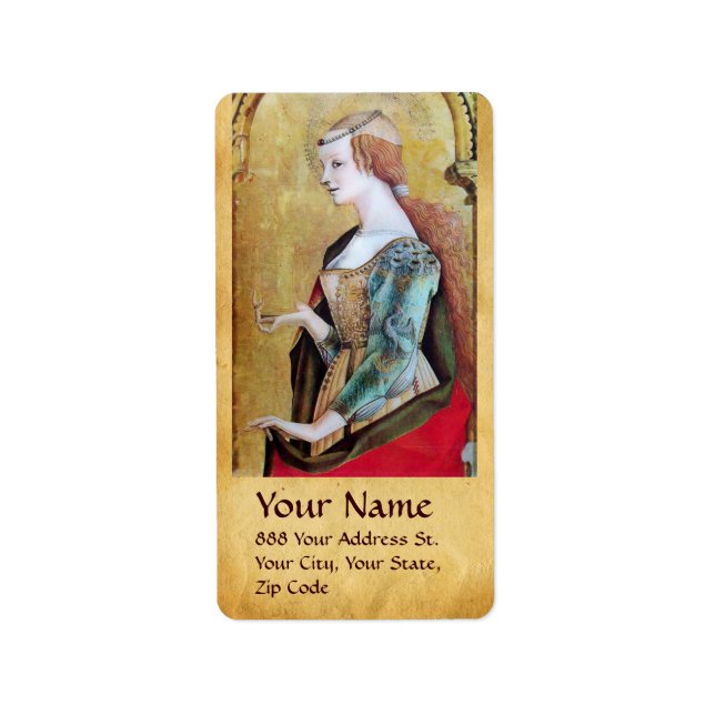 Etiqueta Parque SAINT MARY MAGDALENE (Frente)