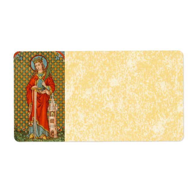 Etiqueta Parque St. Barbara   (JP 01) (Frente)