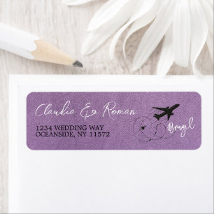 Etiqueta Pasaporte de Lavender Brasil