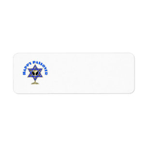 Etiqueta Passover feliz