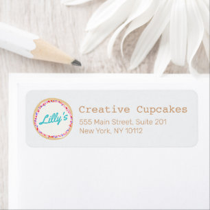 Etiqueta Pastel de personalizado o panadería decoradora de 
