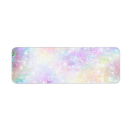 Etiqueta Pastel Fantasy en blanco