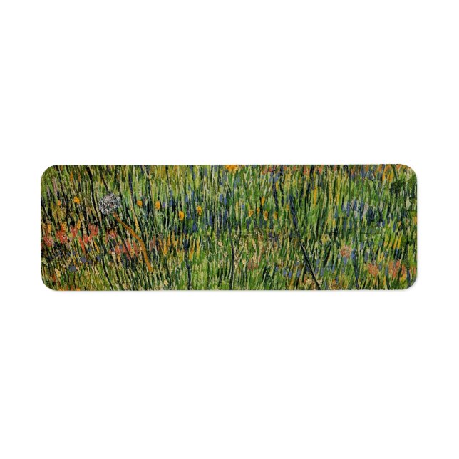 Etiqueta Pastor en Bloom por Vincent van Gogh (Frente)