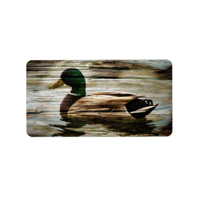 Etiqueta Pato (Frente)