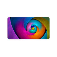 Patrón azul rosado del arte del resumen floral mod