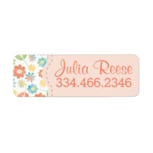 Patrón de acuarela digital de floral de primavera 