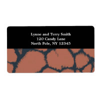 Patrón de avispones de jirafa marrón