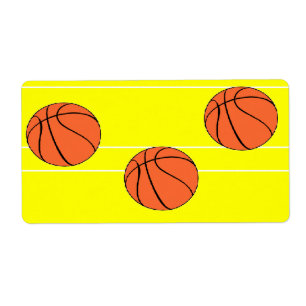 Etiqueta Patrón de baloncesto en