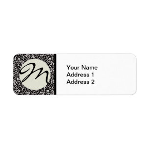 Etiqueta Patrón de hojas de vino de William Morris Grapevin