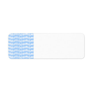 Etiqueta Patrón de lucha en blanco y azul claro.