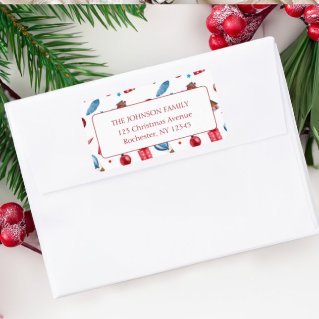 Etiqueta Patrón de navidades (Subido por el creador)