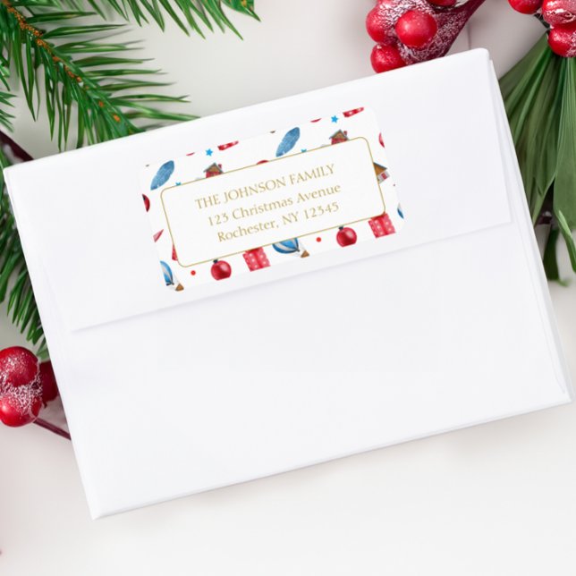 Etiqueta Patrón de navidades (Subido por el creador)