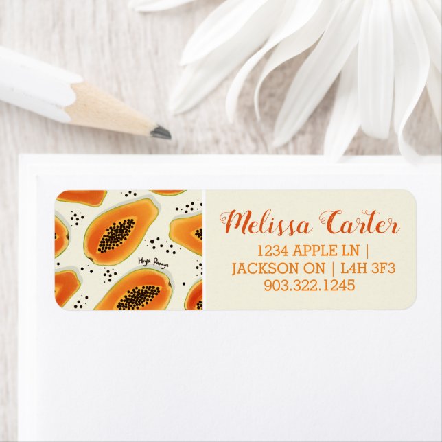 Etiqueta Patrón de papa hiya (In situ)