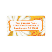 Patrón de tatuaje de margarita tribal con sabor a 