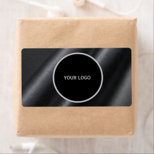 Etiqueta Patrón de textura de cuero