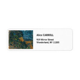 Etiqueta Paul Cezanne - Chateau Noir