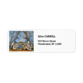 Etiqueta Paul Cezanne - Los grandes bañistas