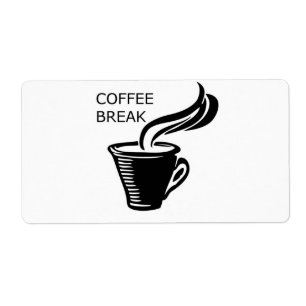 Etiqueta Pausa de café