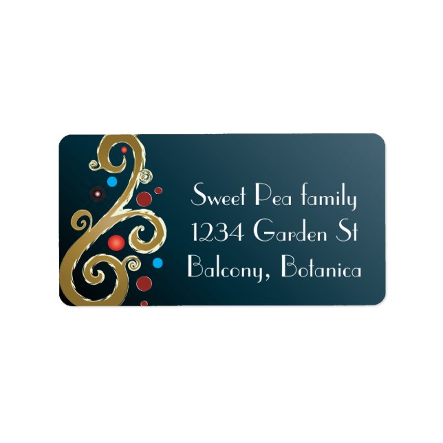 Etiqueta Paz en la Tierra I (Frente)