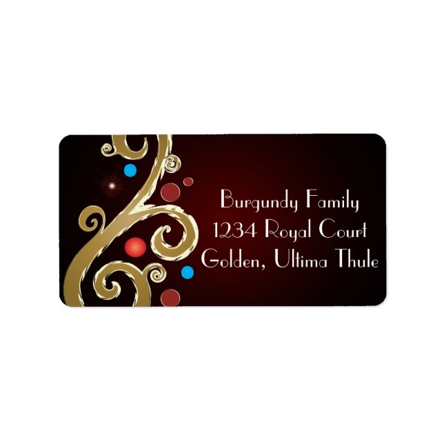 Etiqueta Paz en la Tierra III (Frente)