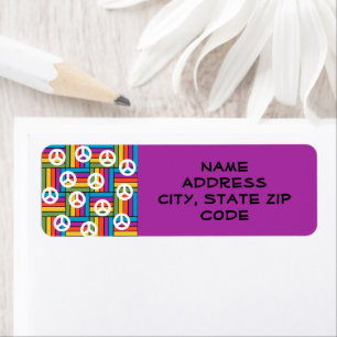 Etiqueta Paz en los años 1970