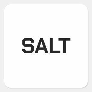 Etiqueta Pegatina De Sal Para La Venta