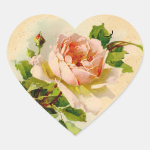 Etiqueta Pegatina rosa de Victoria