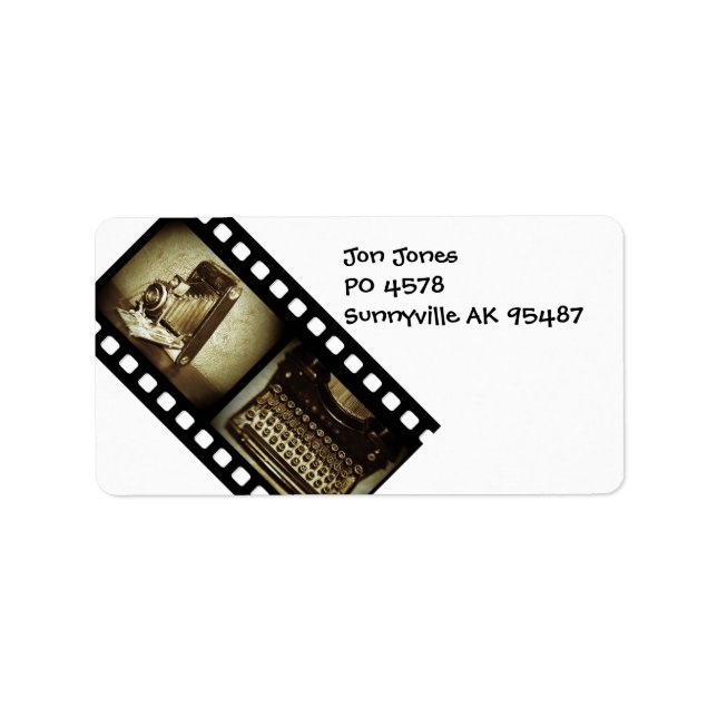 Etiqueta Película de época (Frente)