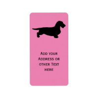 Pelo duro de Dachshund - Silhouette 1