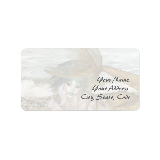 Etiqueta Pensando en ti (Frente)