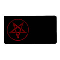 Pentagram del diablo Rojo