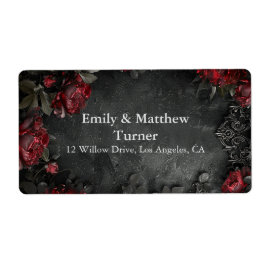 Etiqueta Peonías góticas barrocas