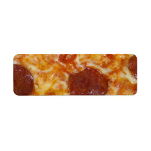 Etiqueta Pepperoni Pizza