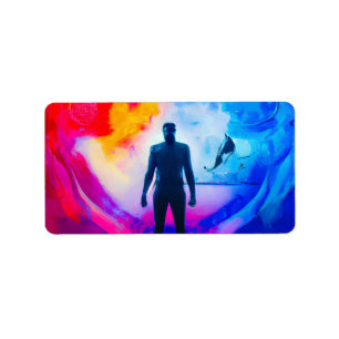 Etiqueta Permanecer en colores