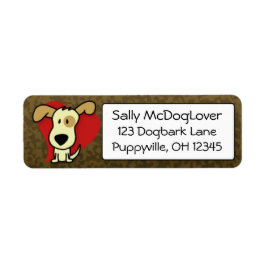 Etiqueta Perro Adorable